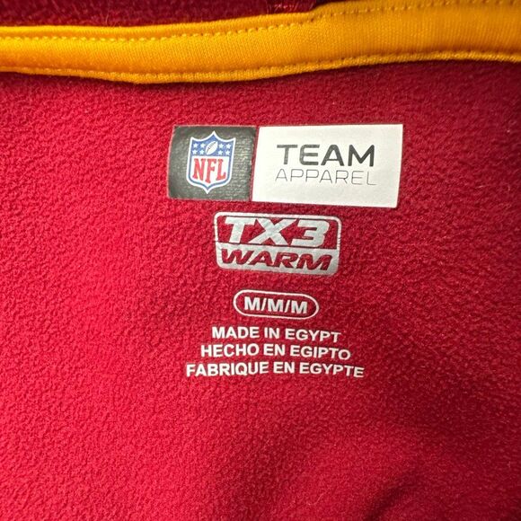NFL Washington Redskins Hoodie NFL Medium Burgundy Hooded Sweatshirt TX3 Warm - Picture 5 of 8